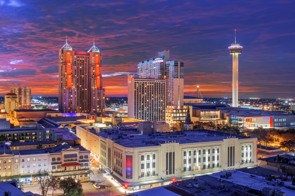 San Antonio, Texas, USA Skyline