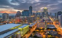 Austin, Texas, USA Downtown Cityscape